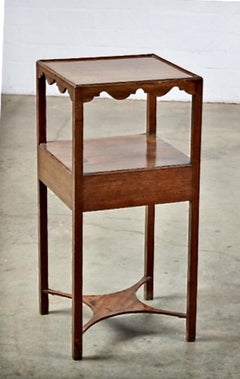 Comodino a due piani di Giorgio III, 1800 ca.