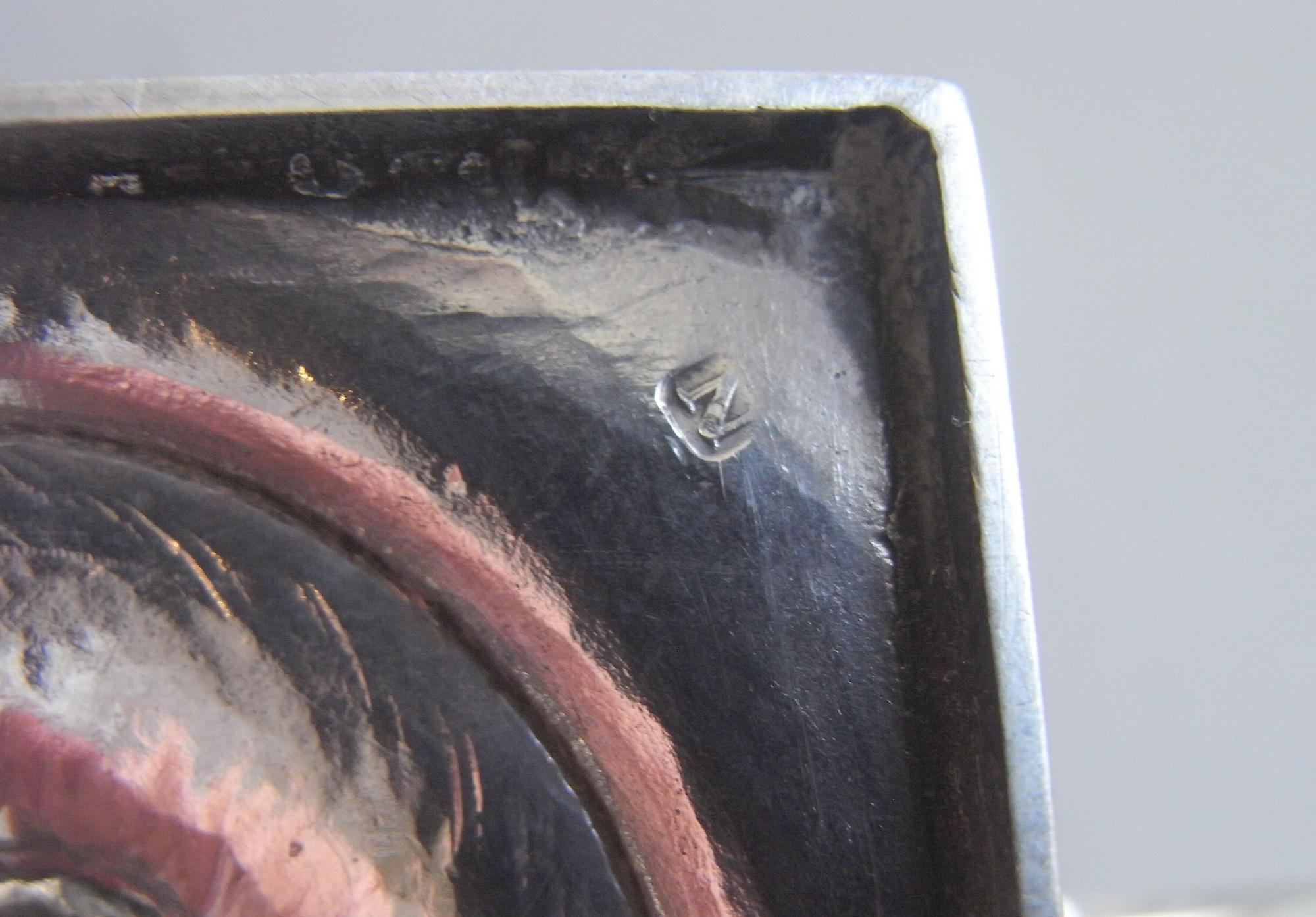 Argento Vaso di senape 