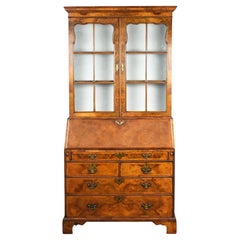George III Nussbaum Bureau Bücherregal