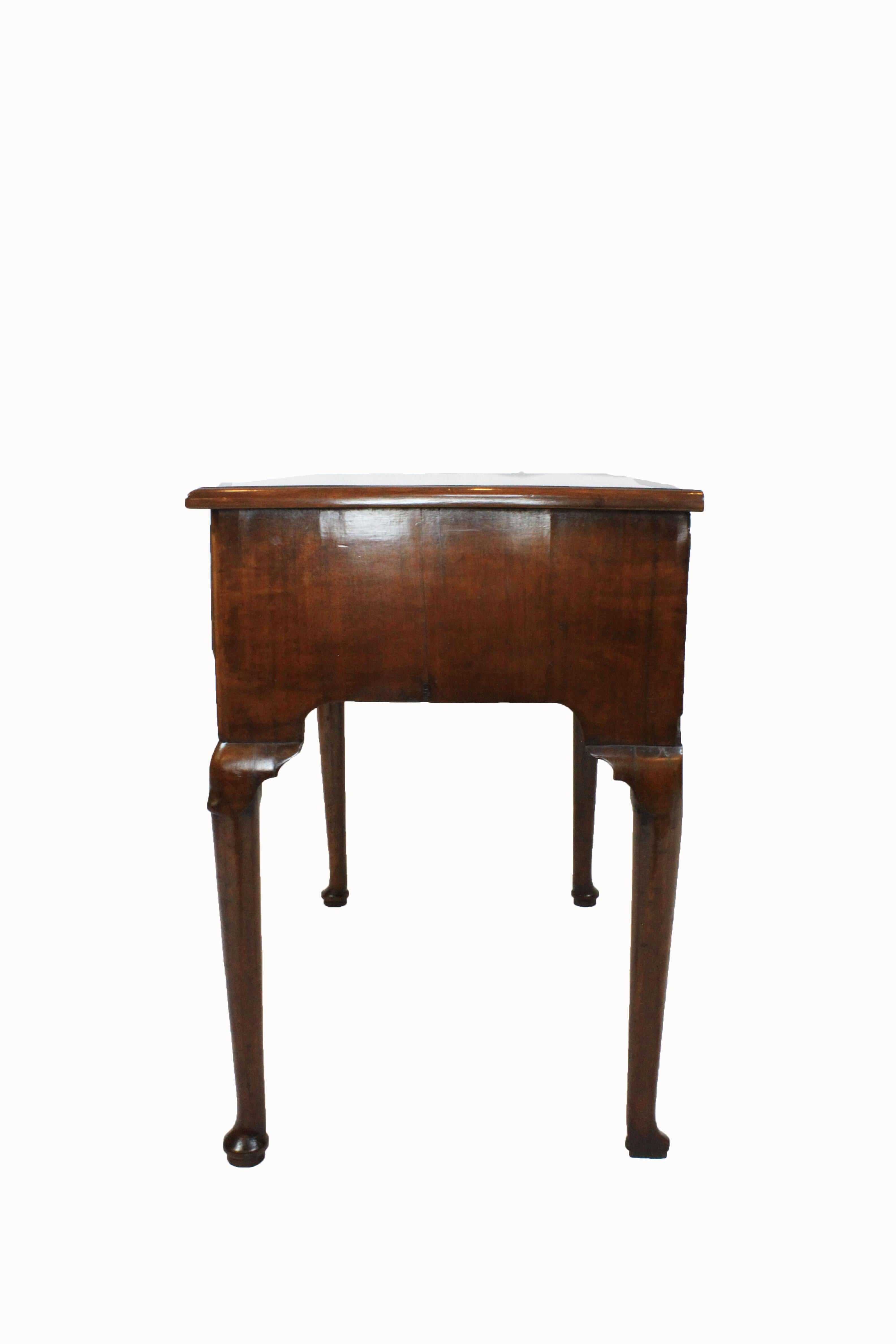 George III Walnut Lowboy 5