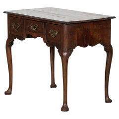 George III Walnut Lowboy