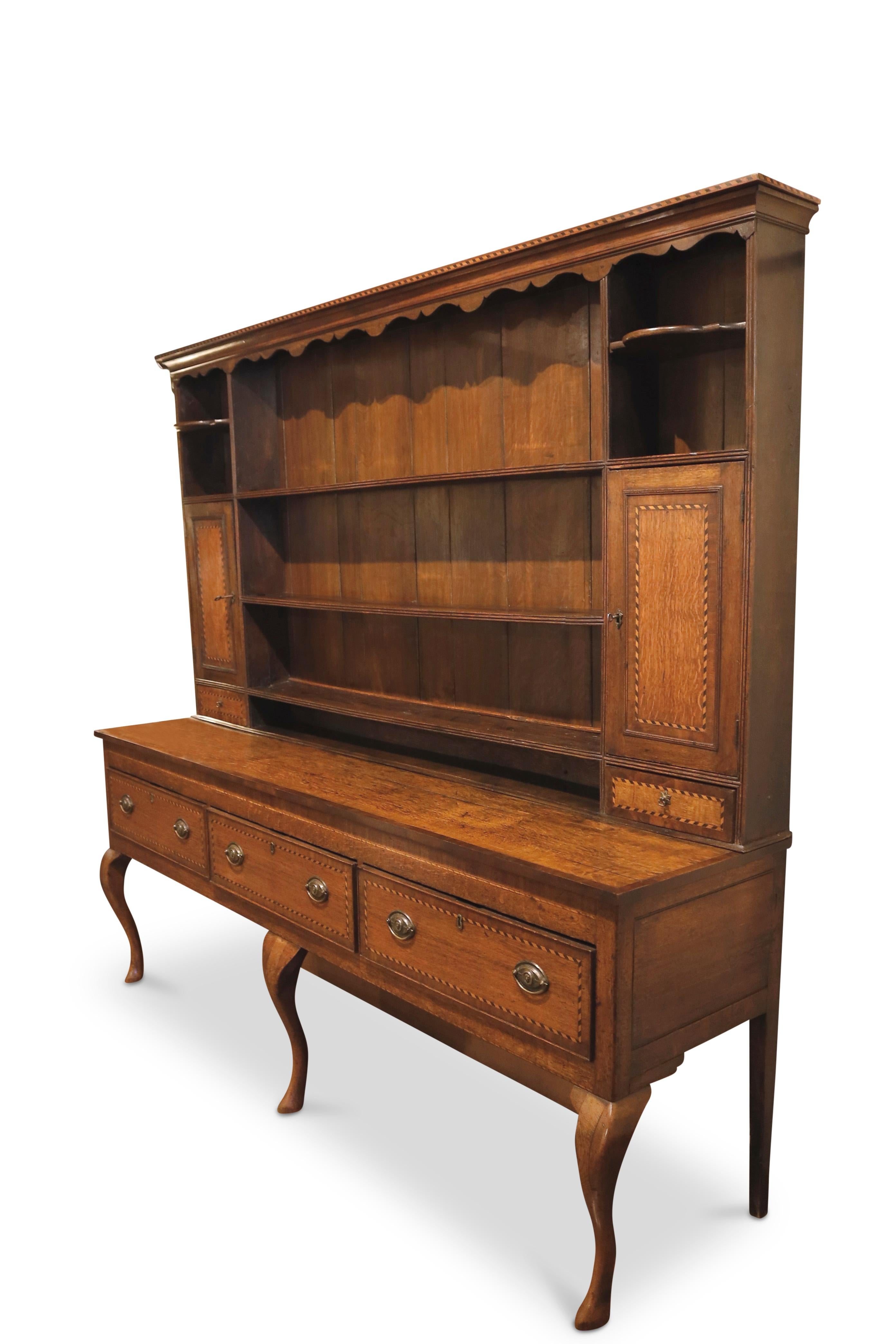 George III Welsh Dresser In Excellent Condition For Sale In Woodbury, CT