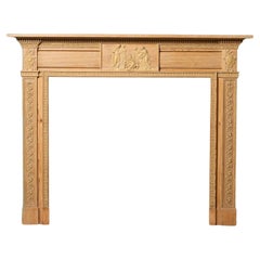 Used George III Wooden Fire Surround