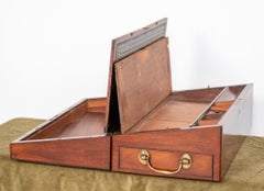 George III Writing Box Campaign Travelling Slope, 1800