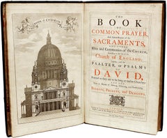 GEORGE II's PRAYER BOOK FROM THE ROYAL CHAPEL - 1745 - Book of Common Prayer