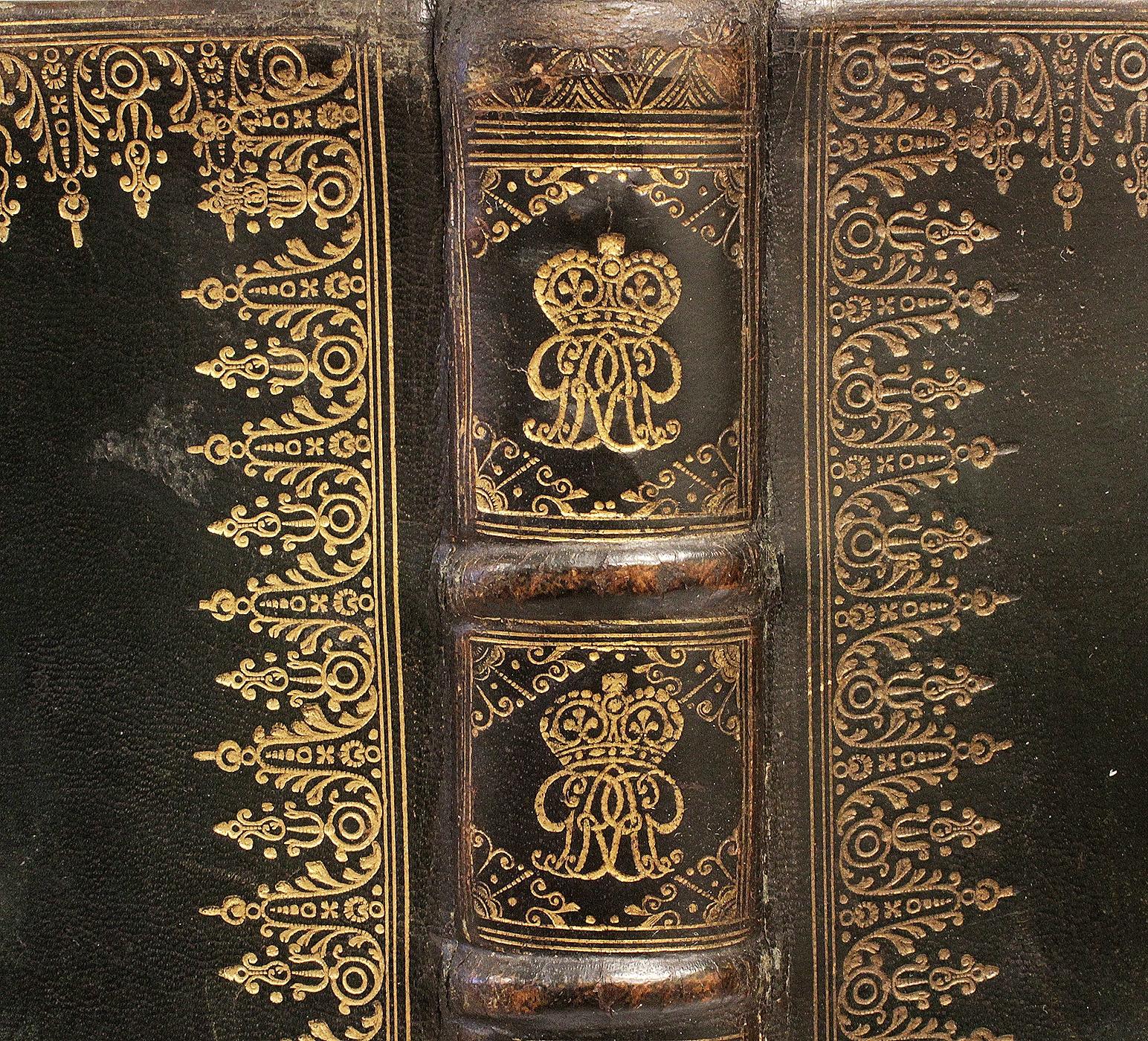 GEORGE II's PRAYER BOOK FROM THE ROYAL CHAPEL - 1745 - Book of Common Prayer In Good Condition For Sale In Hillsborough, NJ