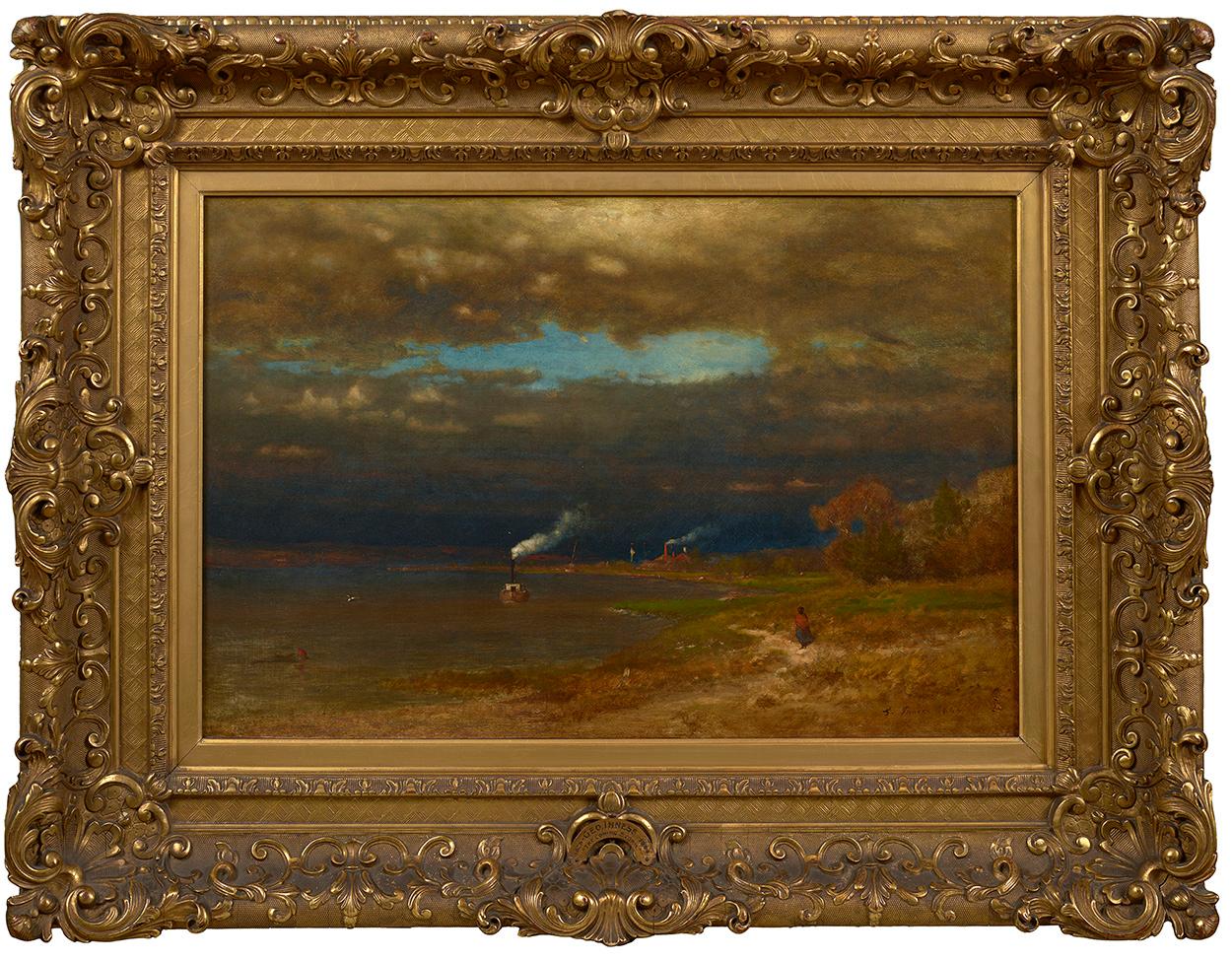 Coming Storm, 1864 - Painting by George Inness