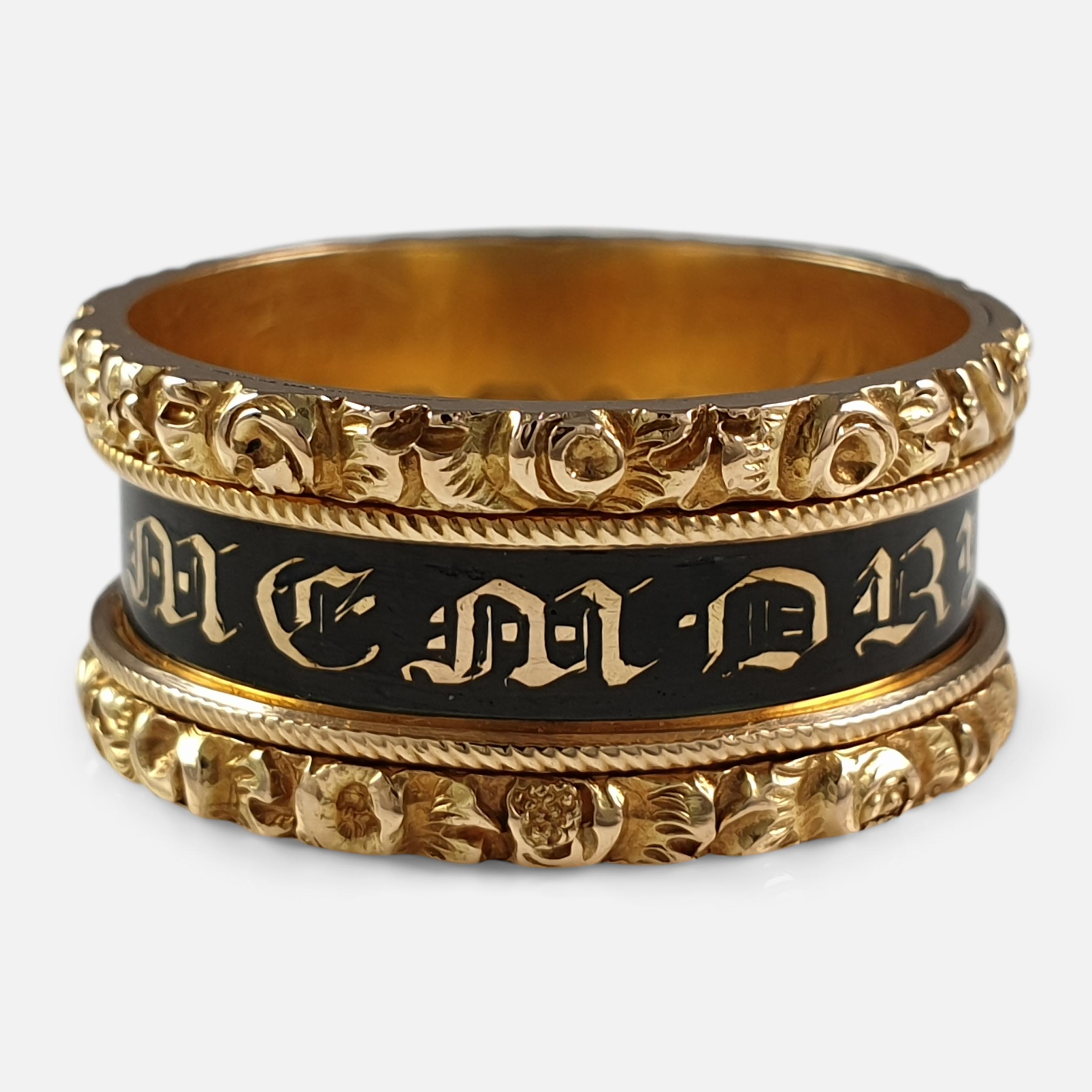 mourning rings for sale