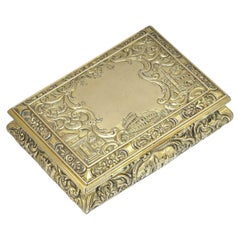 Präsentationsschatulle aus 18-Karat-Gold „George IV“ von Mackay, Edinburgh, 1825