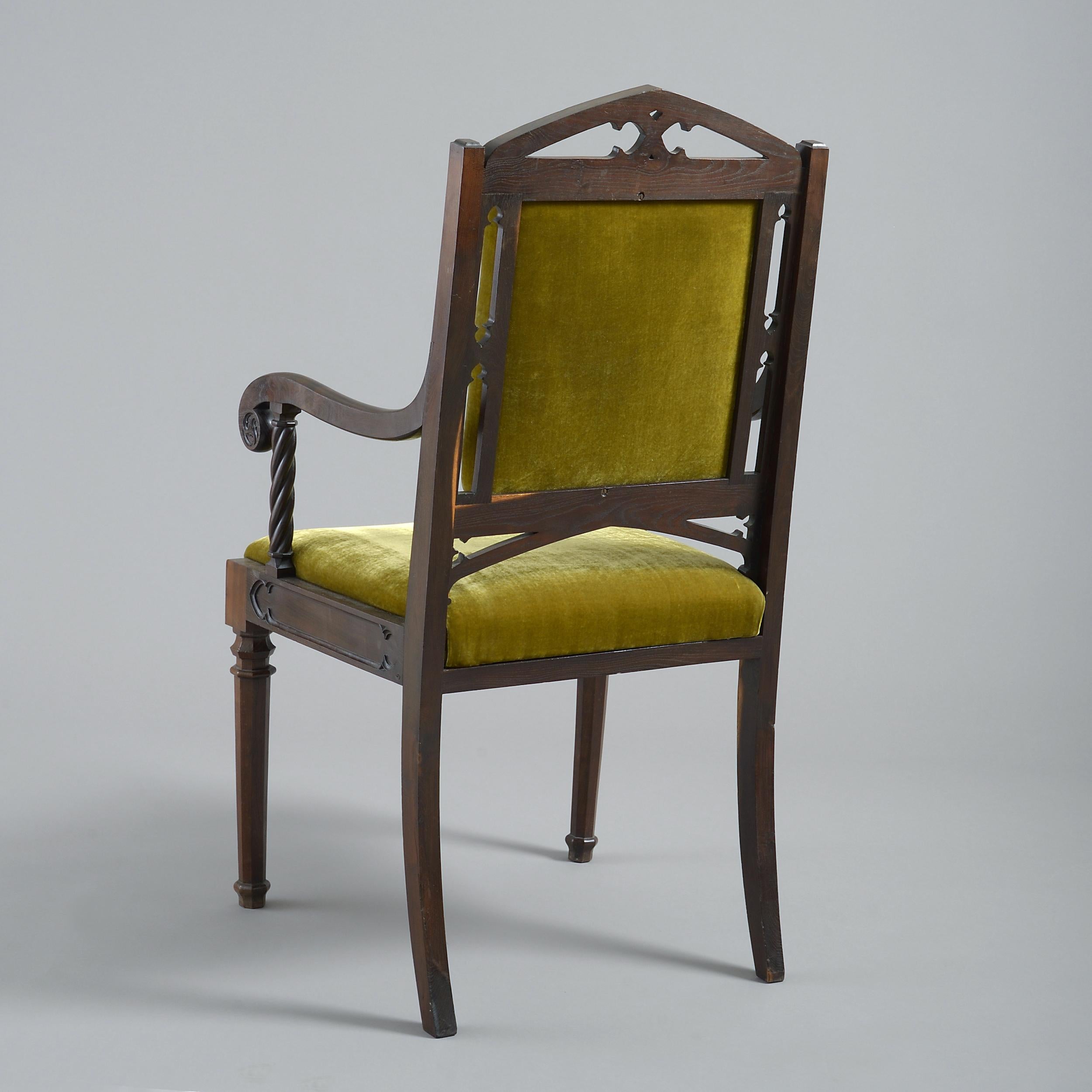 19th Century George IV Antiquarian Laburnum Armchair For Sale