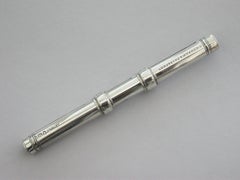 George IV Antique Silver Combined Propelling Pencil & Pen, 1825