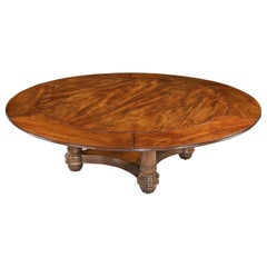 George IV Mahogany Circular Jupes Table