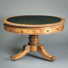 George IV Burr-Maple Centre Table