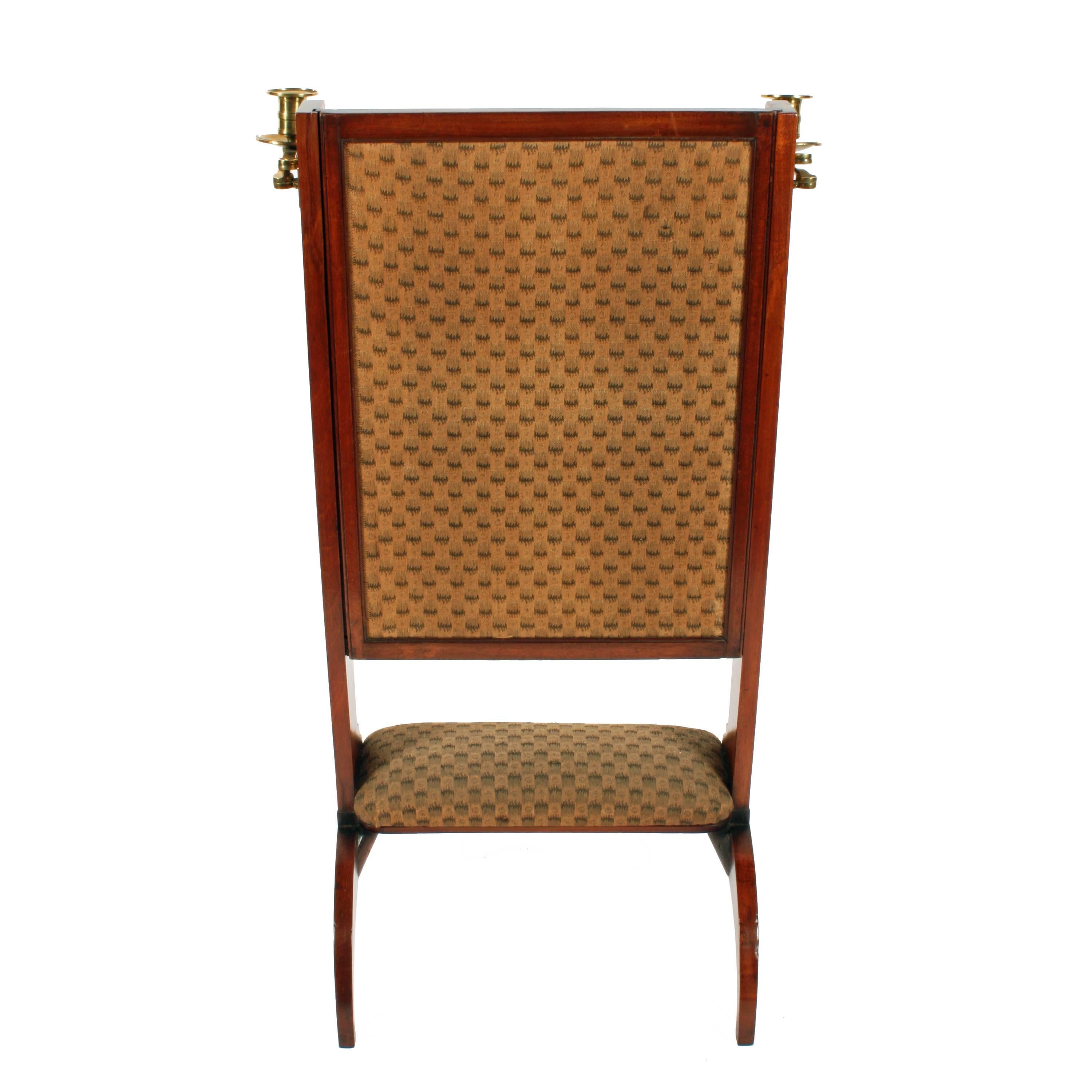 George IV Combination Music Stand, Fire Screen and Foot Rest, circa 1820 1