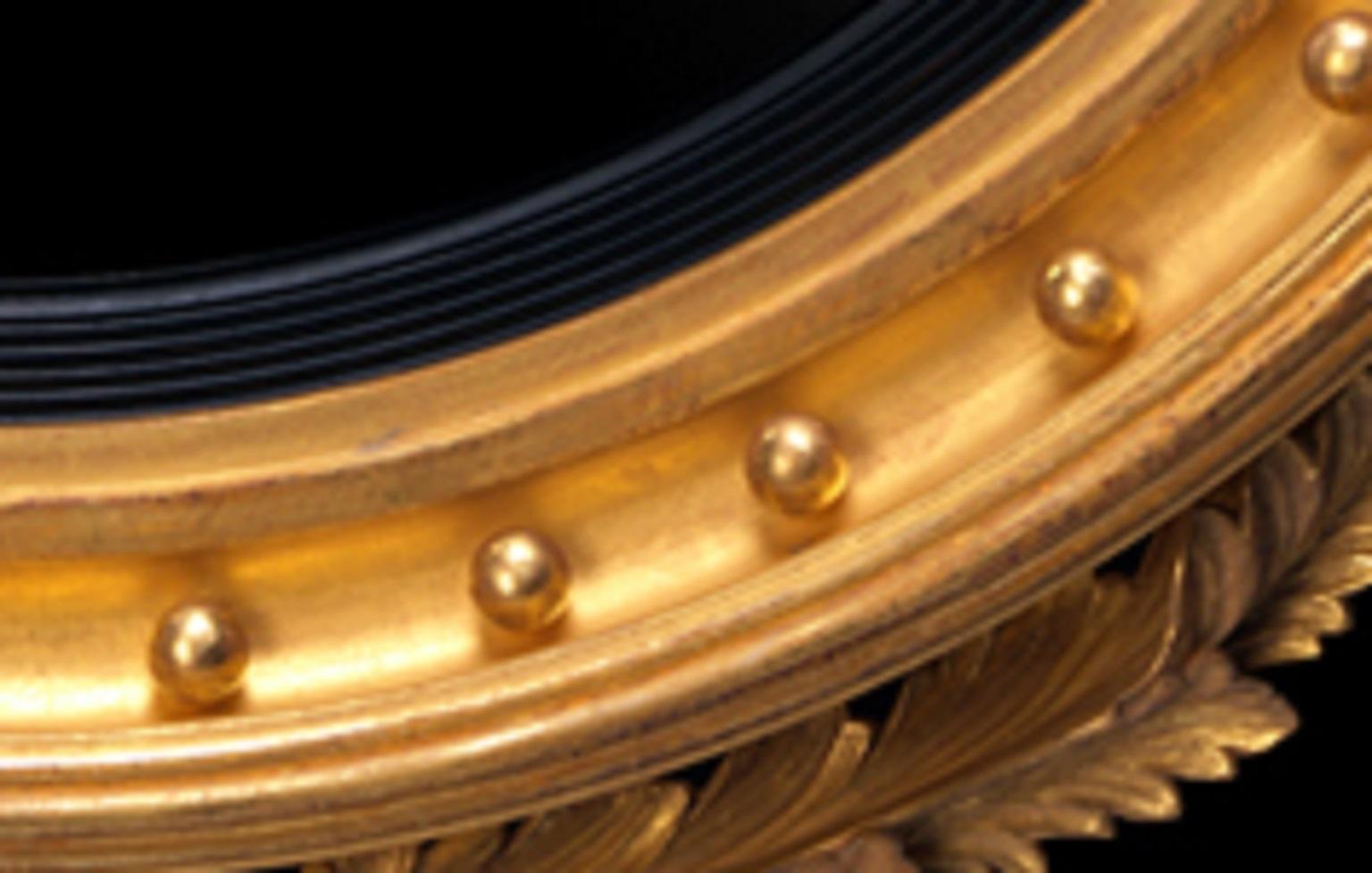 Contemporary George IV Convex Mirror For Sale