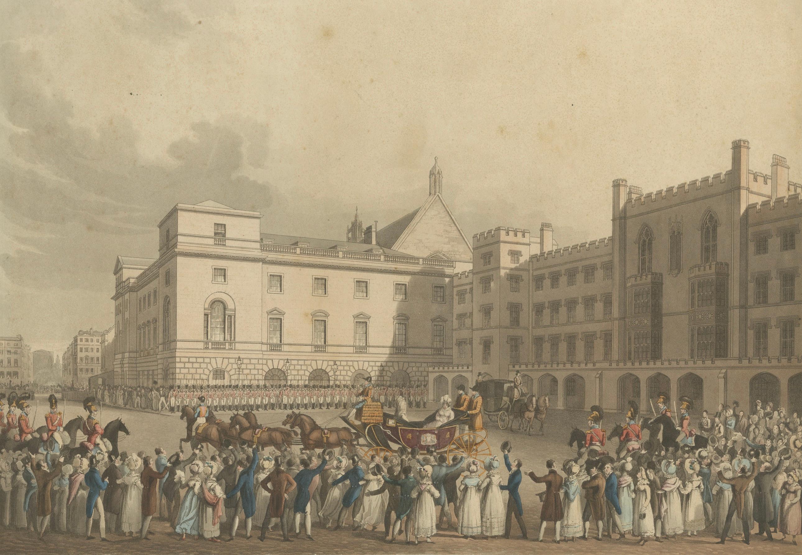 George IV Coronation Procession from Queen’s Palace to Westminster Hall, 1821 For Sale 2