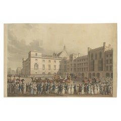 Krönungszug Georgs IV. vom Queen's Palace zur Westminster Hall, 1821