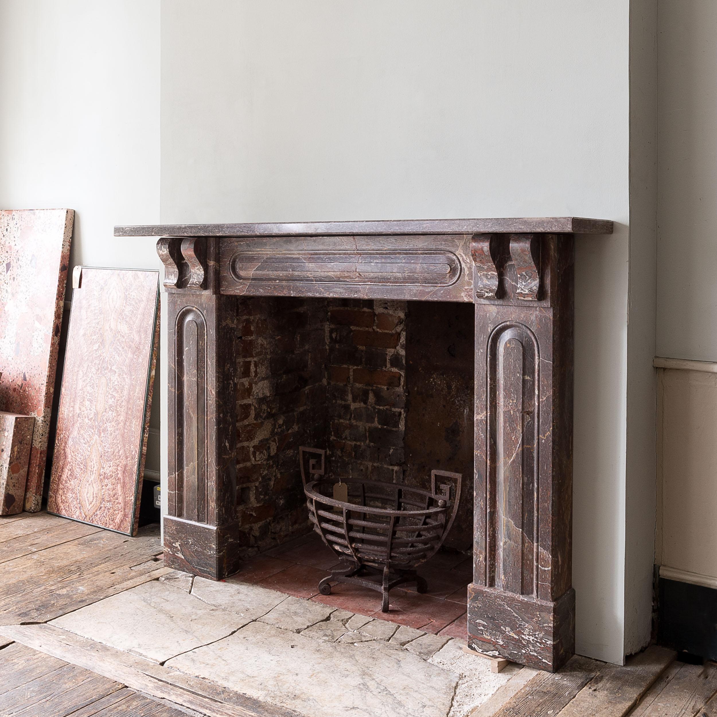 George IV Devonian Limestone Fireplace For Sale 9