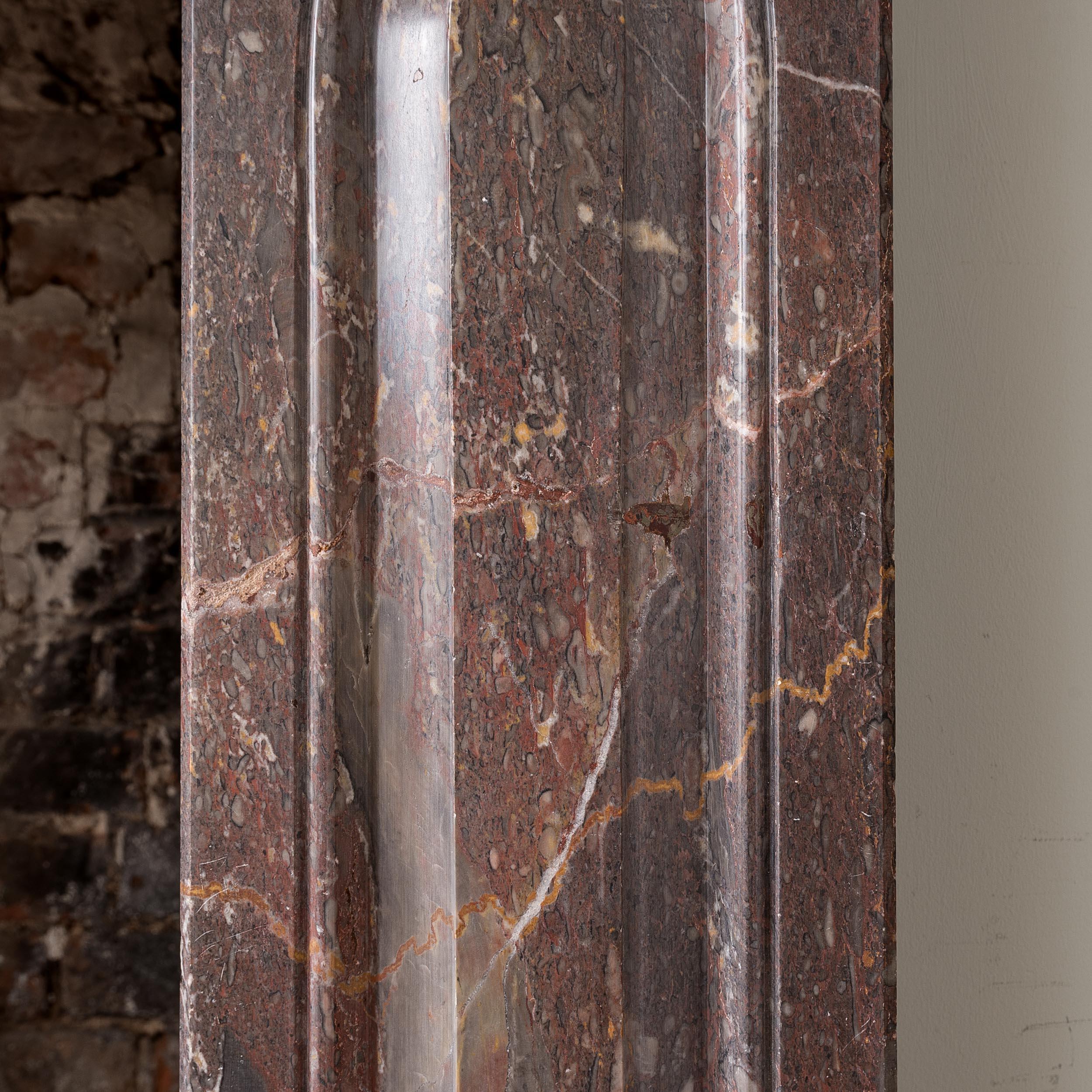 George IV Devonischer Kalkstein Kamin im Zustand „Gut“ im Angebot in London, GB
