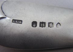 Fetta di pesce di George IV realizzata a Dublino da John Le Bass, 1828