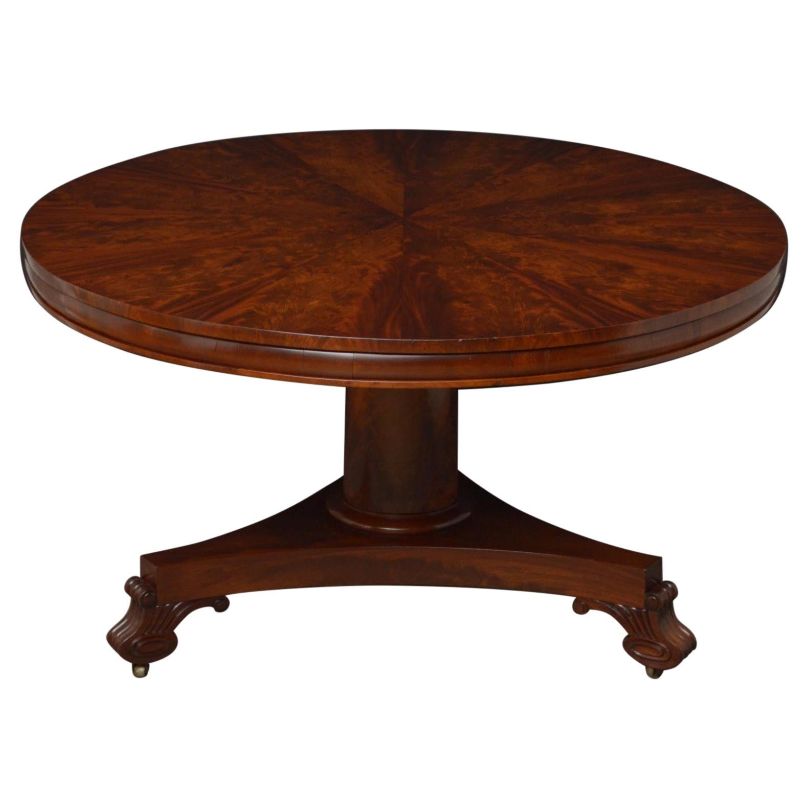 George IV Centre Table / Dining Table