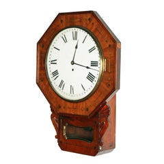 George IV Fusee Wall Clock
