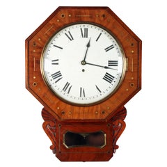 George IV Fusee Wall Clock