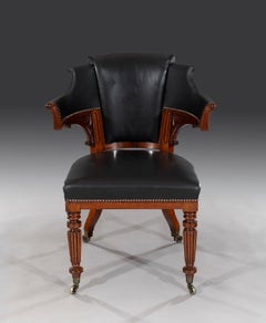George IV late Regency Mahogany ‘Klismos’ Desk Chair