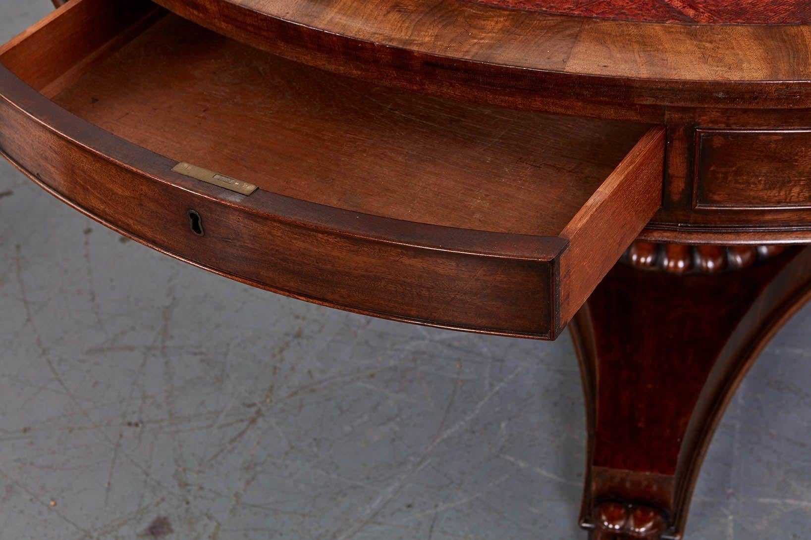 George IV Library Drum Table For Sale 7