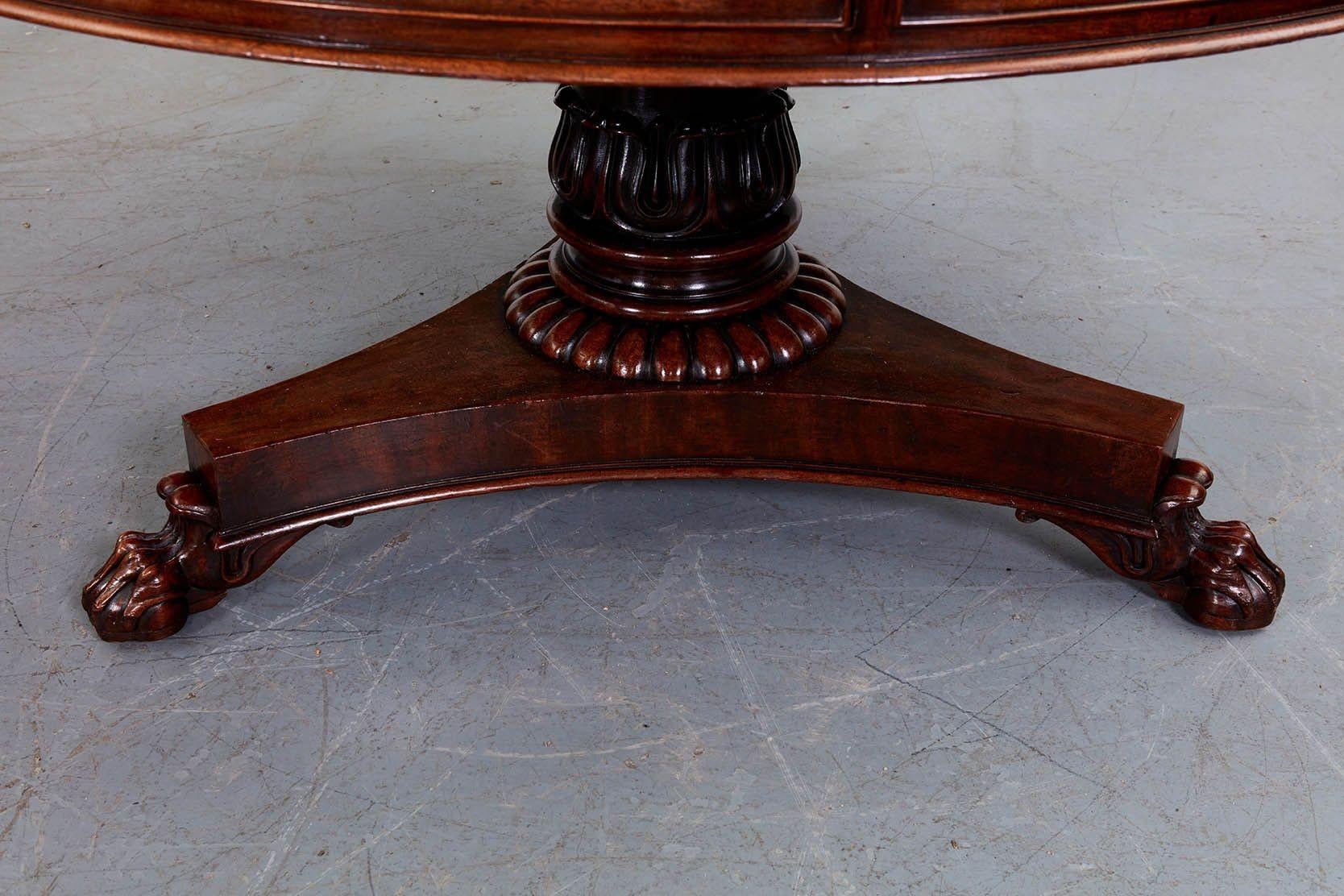 George IV Library Drum Table For Sale 1