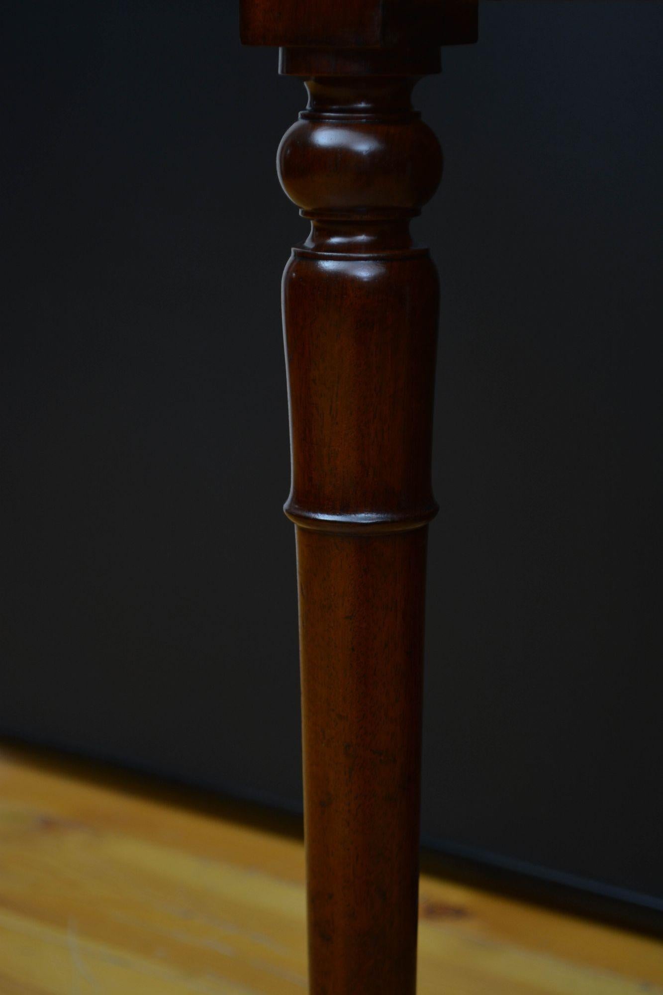 George IV Mahogany Dressing Table or Writing Table 7