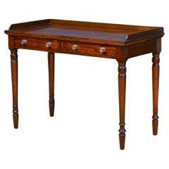 George IV Mahogany Dressing Table / Side Table
