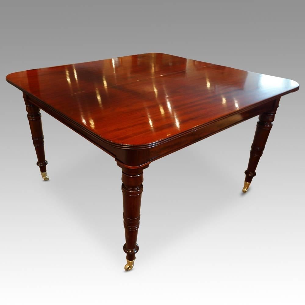 George IV Mahogany Extending Dining Table 2