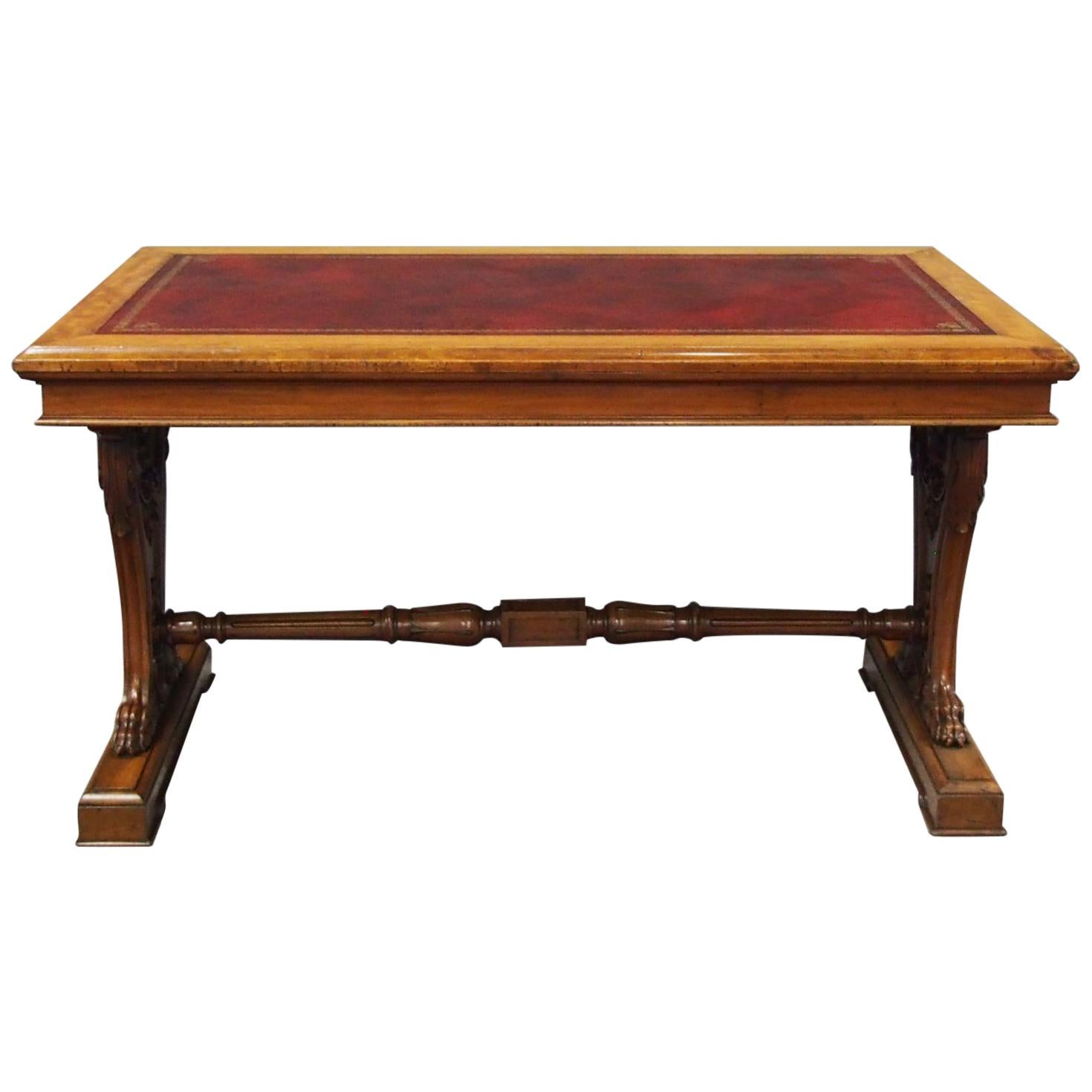 George IV Mahogany Library Table For Sale