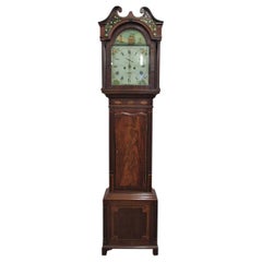 Antique George IV Mahogany Longcase Clock by J Dodds of Wigton