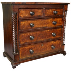 George IV Mahogany Miniature Chest of Drawers