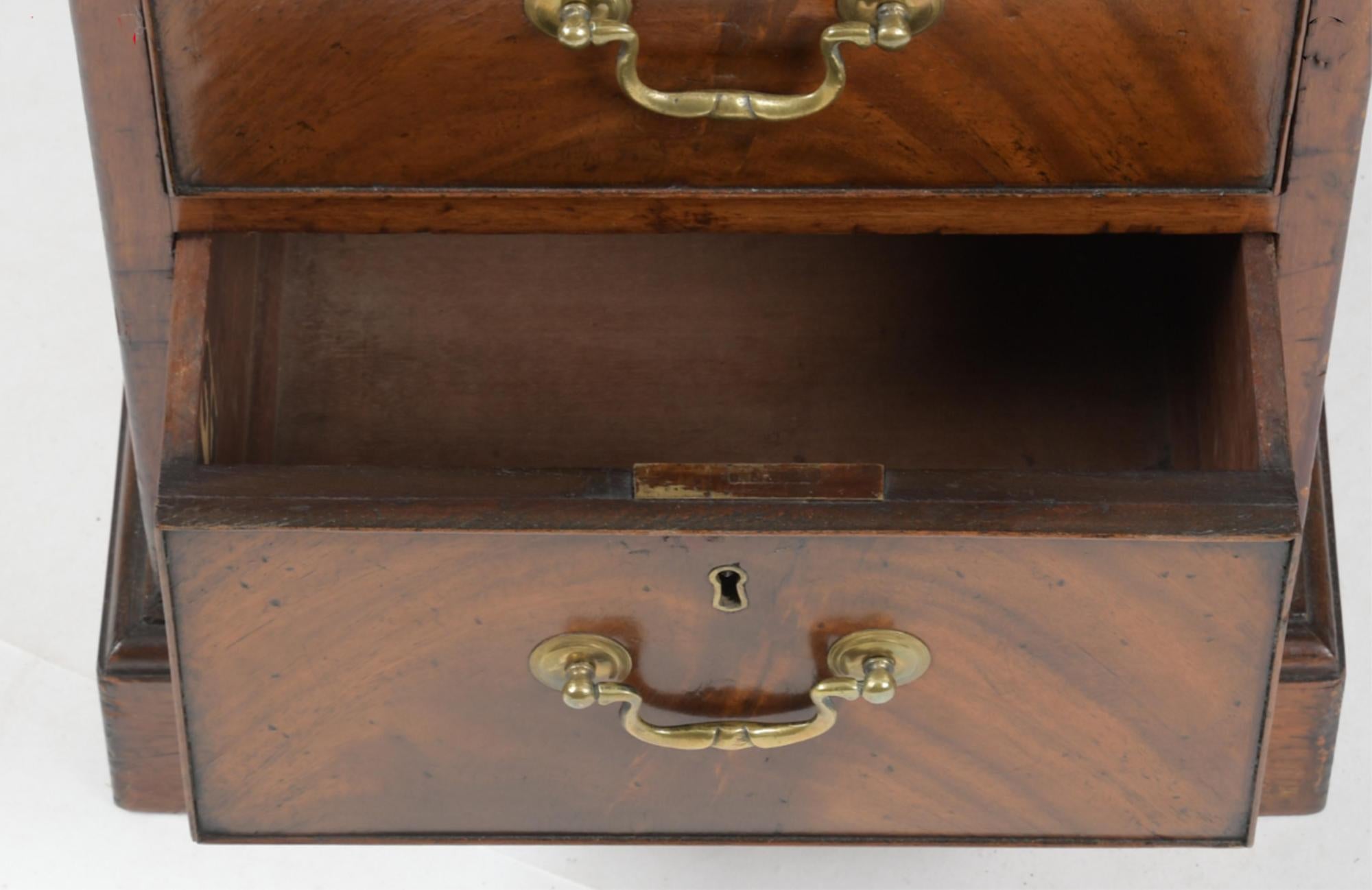 George IV Mahagoni The Pedestal Partners' Desk im Zustand „Gut“ im Angebot in Downingtown, PA