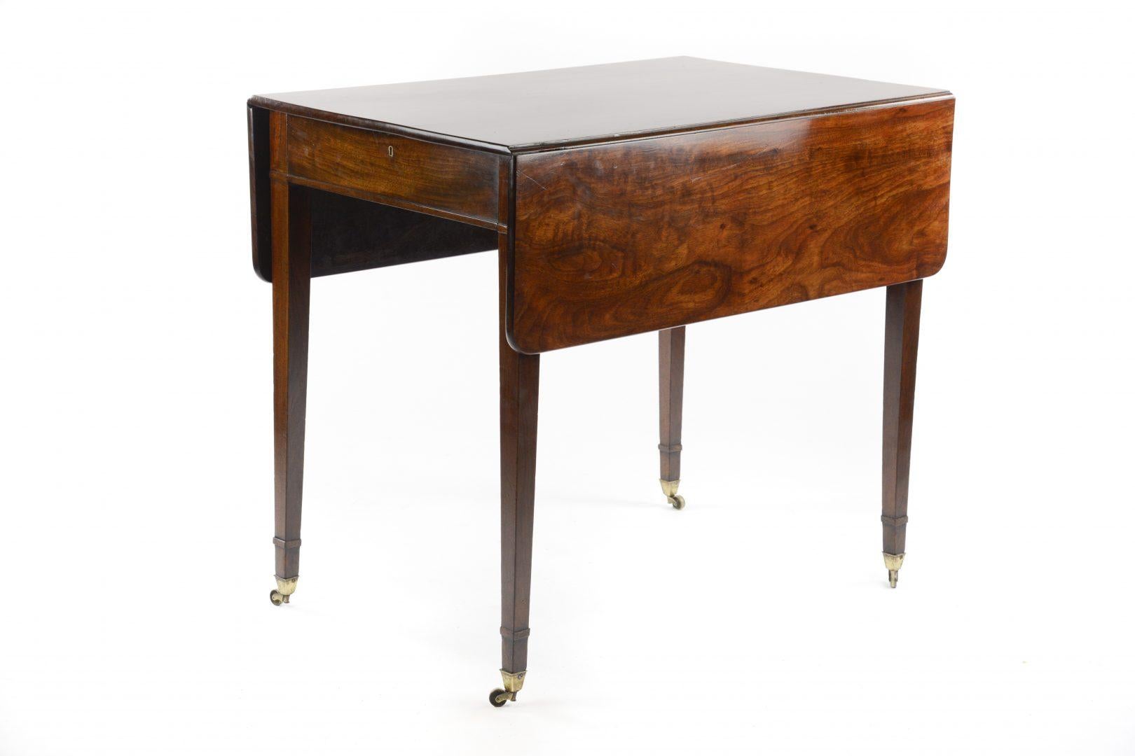 19th Century George IV Mahogany Pembroke Table by Gillows