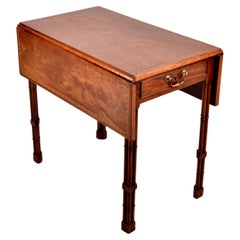 Used George IV Mahogany Pembroke Table, England c 1830