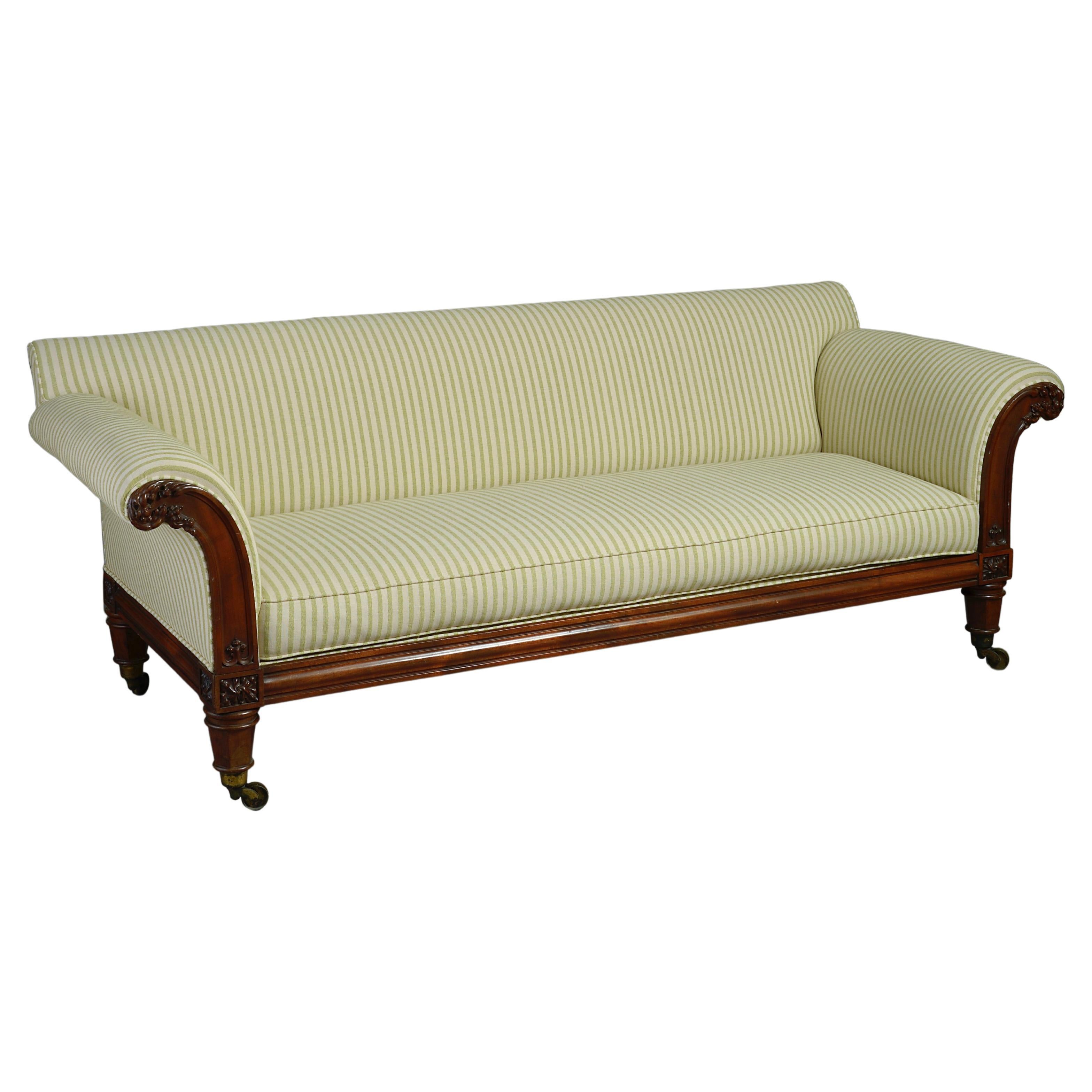 A III Mahogany Sofa at 1stDibs