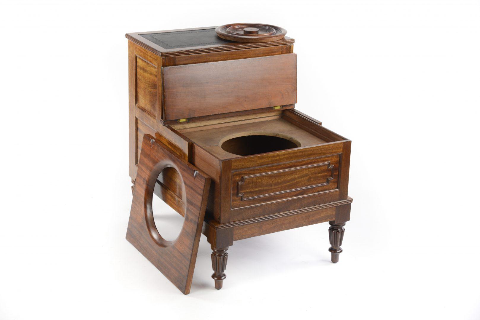 George IV George iv Mahogany Stepped Commode, Attributed to Gillows of Lancaster