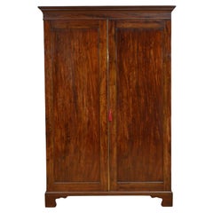 Used George IV Mahogany Two Door Wardrobe c1840