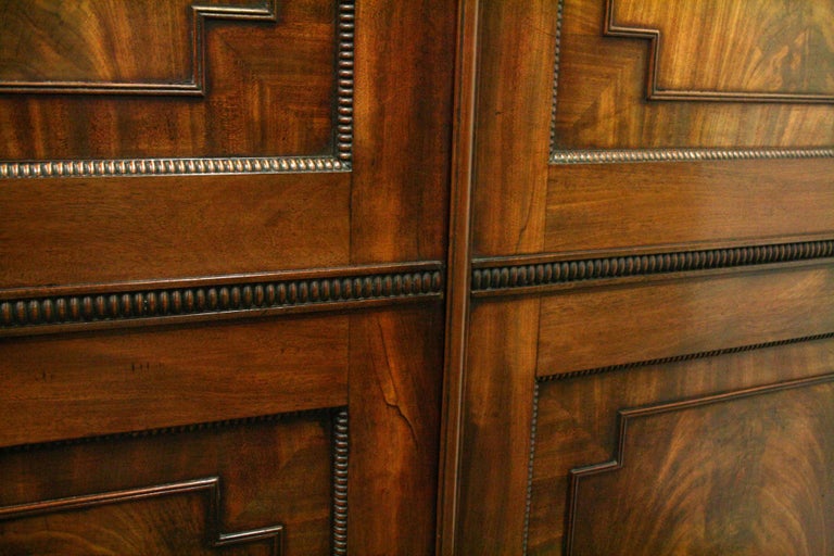 IV Mahogany Wardrobe by William Trotter of Edinburgh, circa 1820