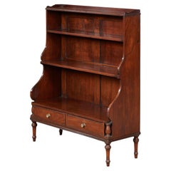 Libreria a cascata in mogano George IV