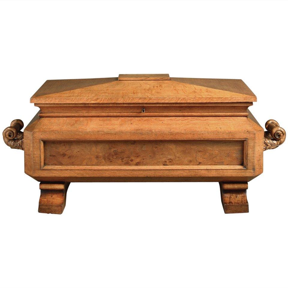 George IV Oak Wine Cooler