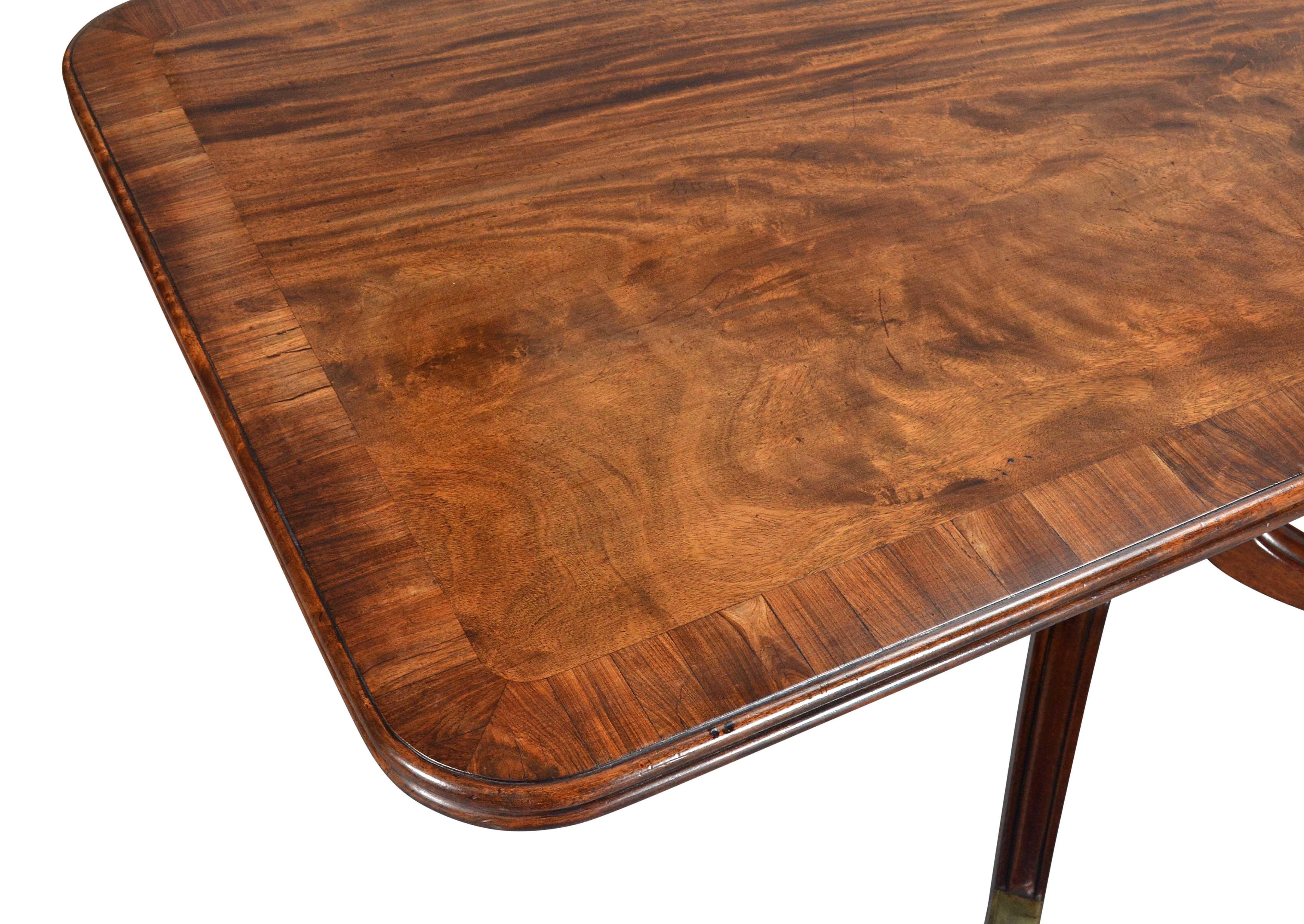 George IV Period Mahogany Sofa or Breakfast Table In Good Condition For Sale In Harrodsburg, KY