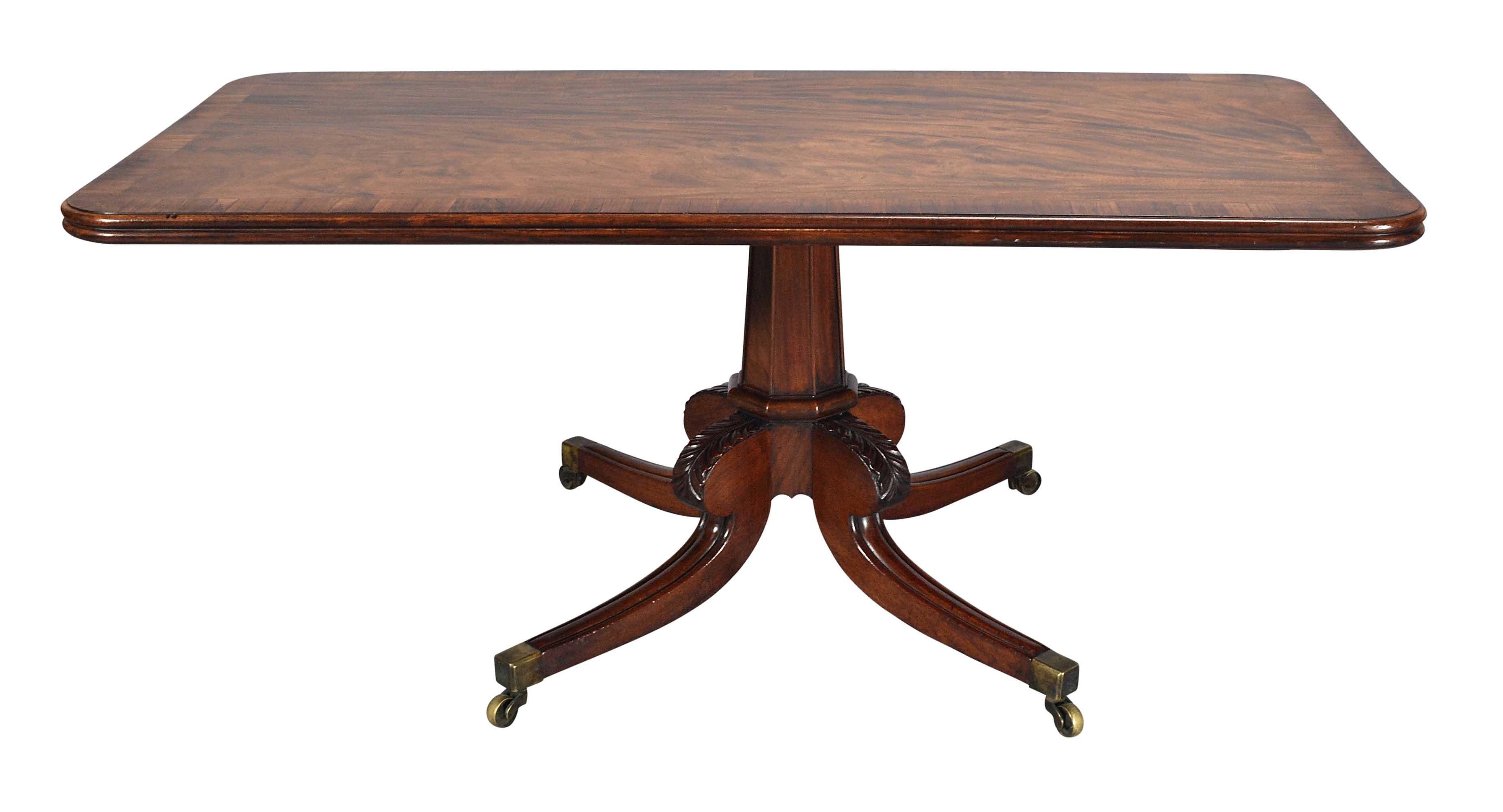 George IV Period Mahogany Sofa or Breakfast Table For Sale 1