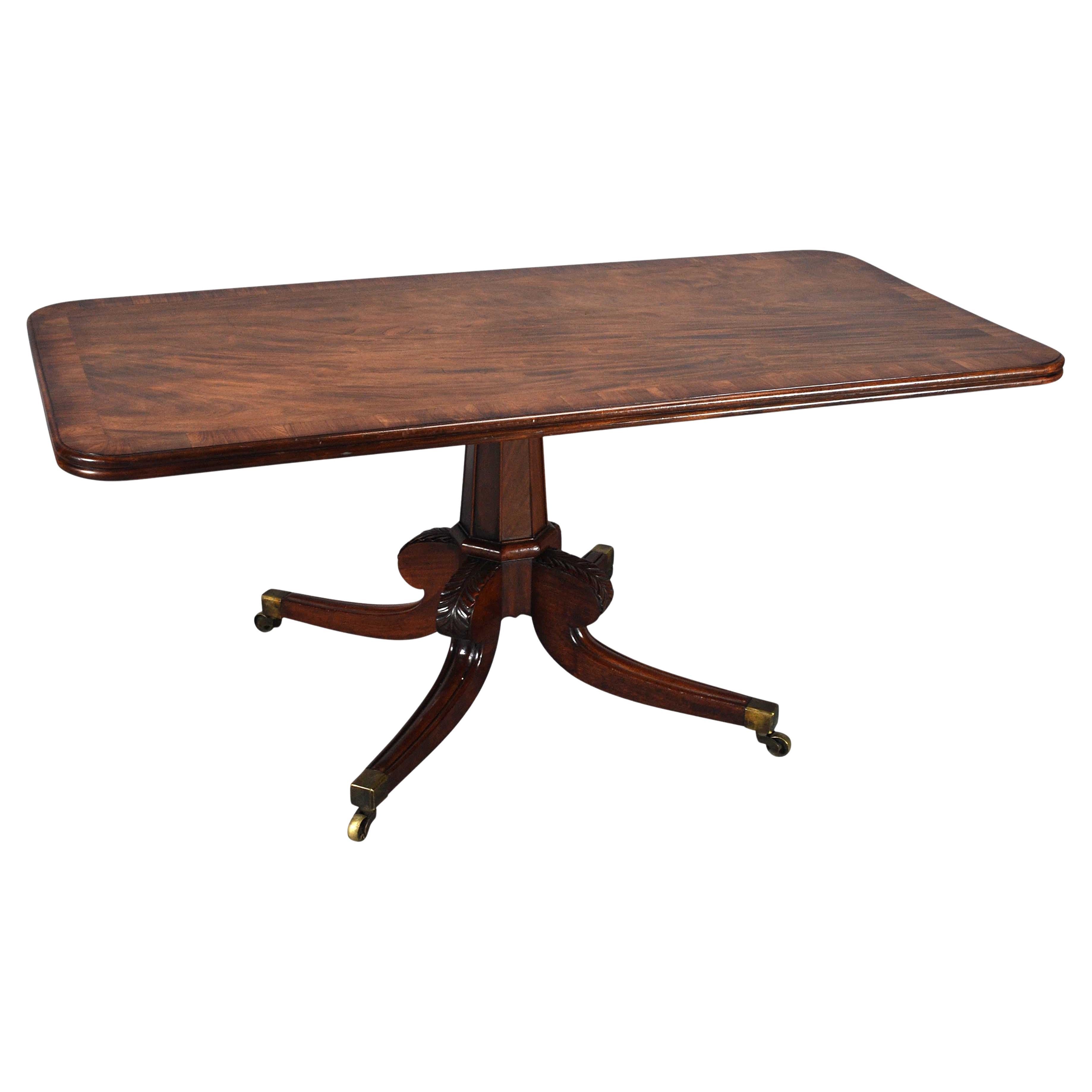 George IV Period Mahogany Sofa or Breakfast Table