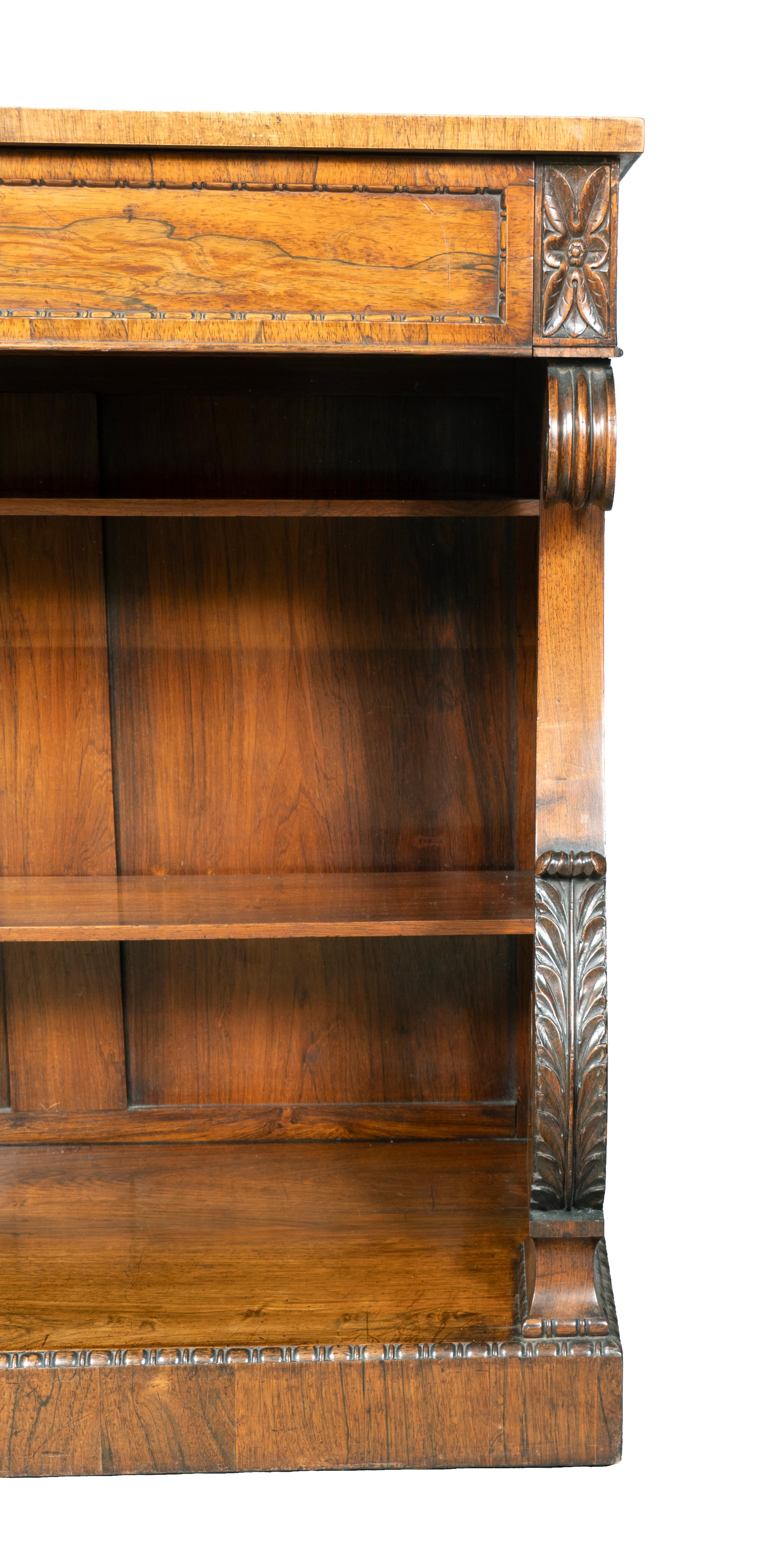 George IV Palisander Bücherregal im Angebot 4
