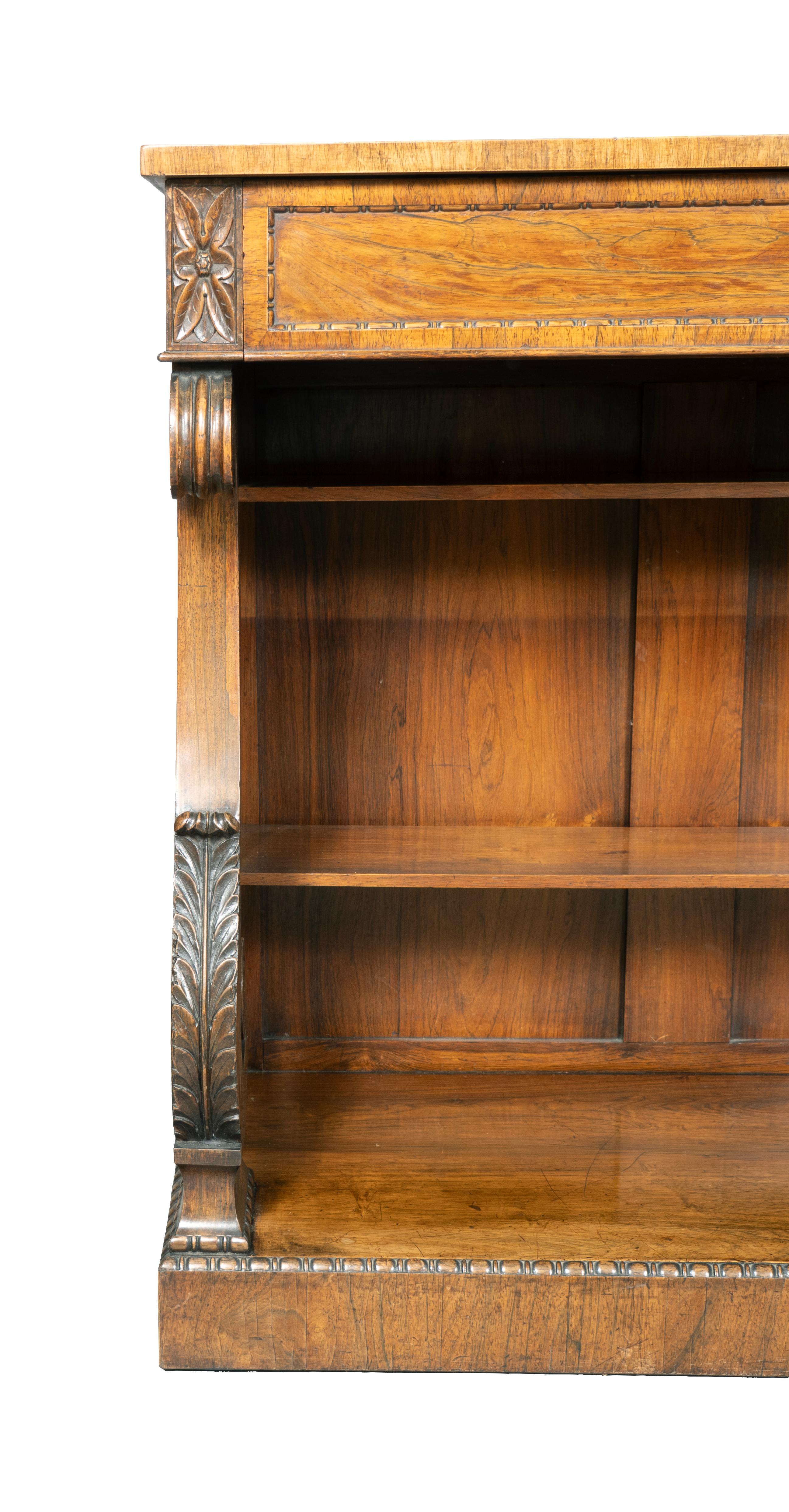 George IV Palisander Bücherregal im Angebot 5